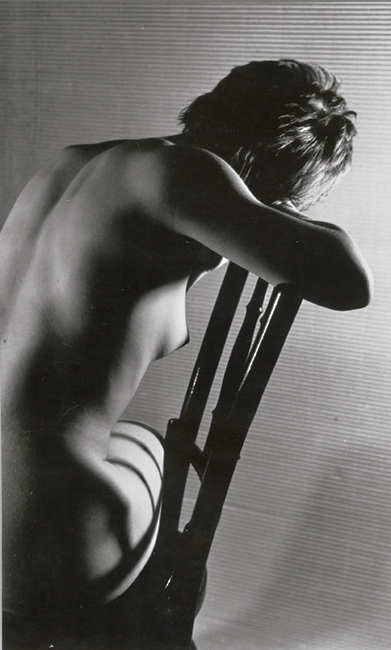 Female Nude Detail with Chair
