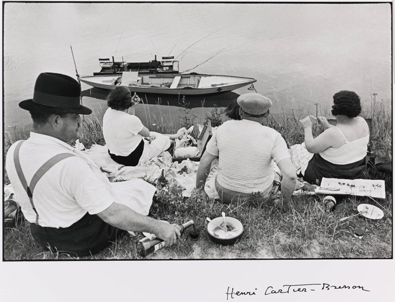 Henri Cartier-Bresson - Au Bord de la Marne