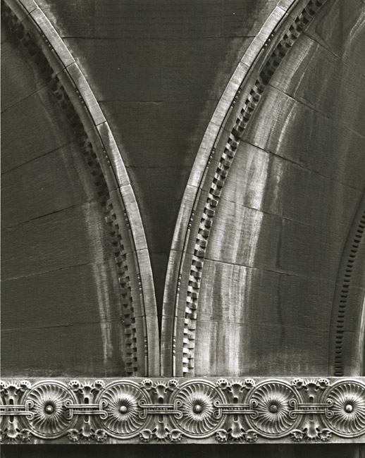 Aaron Siskind - Detail of Walker Warehouse, Chicago (Adler-Sullivan Project)