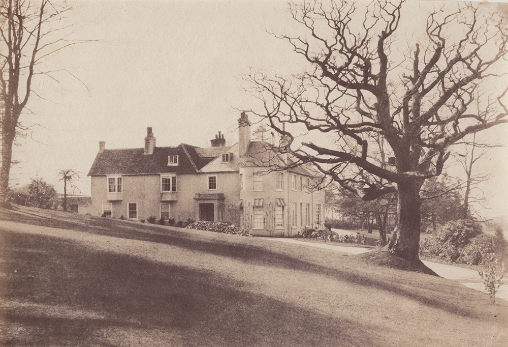 Lady Henrietta Augusta Mostyn - Estate House with Tree Lady Henrietta Augusta Mostyn - Estate House with Tree