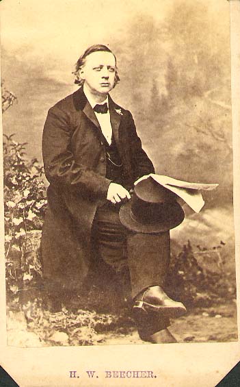 Portrait of H. W. Beecher