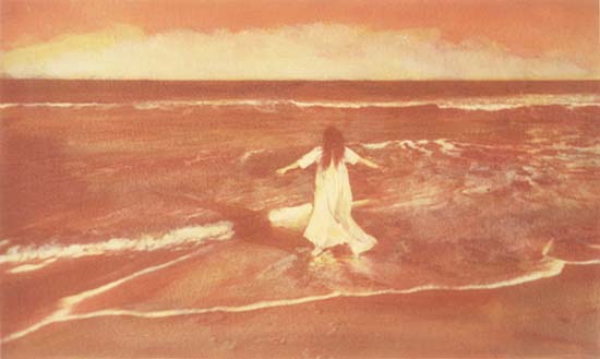 Margot (Woman Walking out to Ocean)