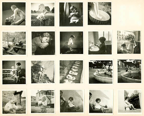 Series of 42 Contact Images of Children