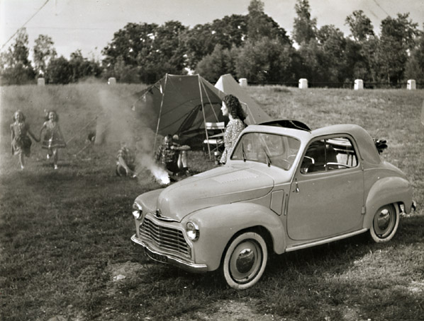 Robert Doisneau - Simca 5 Promotion