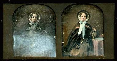 Anonymous - Woman with Bonnet and Winter Clothes