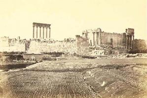 Francis Frith - Baalbec from the South, Syria