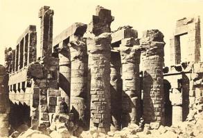 Francis Frith - Hall of Columns, Karnac, Egypt