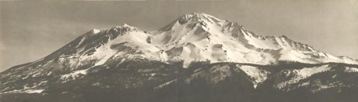 Howard Clinton Tibbitts - Mt. Shasta from Sisson, California