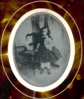 Anonymous - Girl with Doll and Toy on Chair