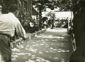 Geza Vandor - Men Playing Boule
