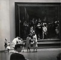 Fritz Henle - Rembrandt's Nightwatch, Rijks Museum, Amsterdam