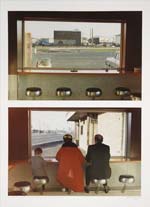 Dan Graham - View Interior, New Highway Restaurant, Jersey City, NJ