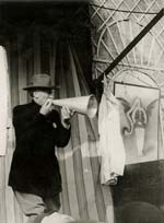 Brassai (Gyula Halasz) - Circus Barker at Fete de Denfert Rochereau
