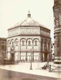 Leopold Alinari - The Baptistery, Florence