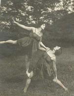 Charles Trampus - Dance Company of Jeanne Ronsay at St. Cloud, France (4 Images)