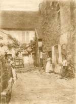 A. P. - Women in Conversation in Farm Yard