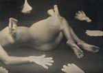 Charlie Schreiner - Becky and Gloves (Female Nude)