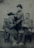 Portrait of Three Men by Hirota