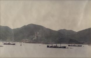 Anonymous - Four-Part Panorama of Hong Kong