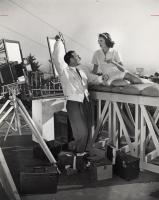 Carl Theisen - Jinx Falkenburg Being Shot by Paul Hesse