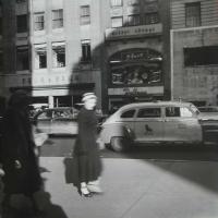 Irving Canner - Woman Walking, New York City