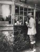 Underwood & Underwood - Teller and Customer at Dunbar National Bank, Harlem, NY
