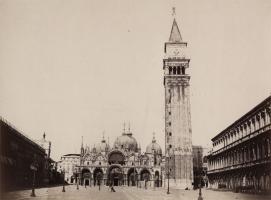 Anonymous - Photographer and his Camera, St. Marks Square, Venice