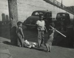 Manuel De Aumente - Black Children Playing in Harlem Streets