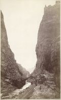 William Henry Jackson - \"The Royal Gorge Canon of the Arkansas\"