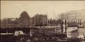 B. L. Spackman (attributed to) - Construction of the 1862 International Exhibition at South Kensington [View with Foundation Bricks]
