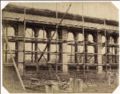 B. L. Spackman (attributed to) - Construction of the 1862 International Exhibition at South Kensington [Scaffolding]
