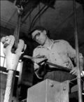 Aikins - Attaching A Socket to A Wire Rigging Rope for Merchant Vessels at the Trenton, NJ Works of U.S. Steel's American Steel & Wire Co.