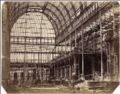 B. L. Spackman (attributed to) - Construction of the 1862 International Exhibition at South Kensington [Main Entrance]