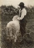 M. Glossner - Young Shepherd with Sheep