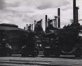 Russell Aikins (attributed) - U.S. Steel's Tennessee Coal, Iron and Railroad Co., Ensley Alabama�Slag Pots and Blast Furnaces
