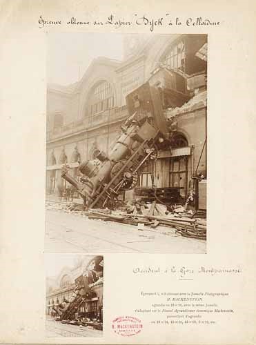 H. Mackenstein - Accident a la Gare Montparnasse