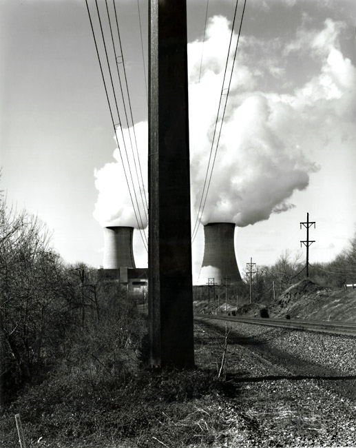 Limerick #27, Tracks, Power Lines & Cooling Towers, Linfield, PA