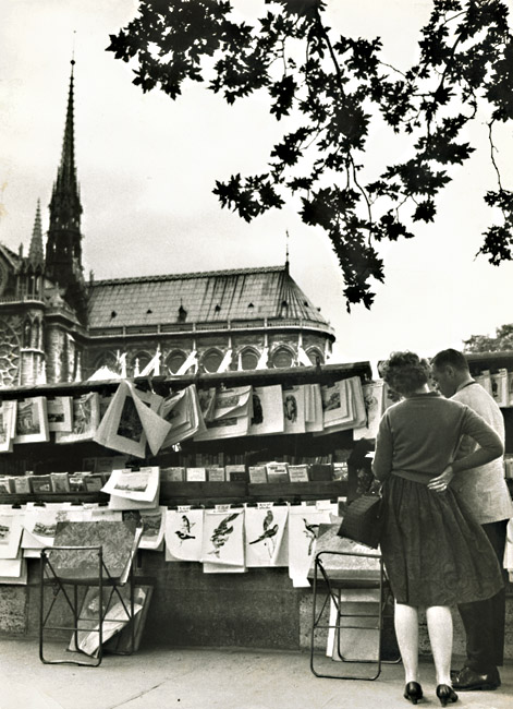 Susan McCartney - Seine Book Stalls with Notre Dame, Paris