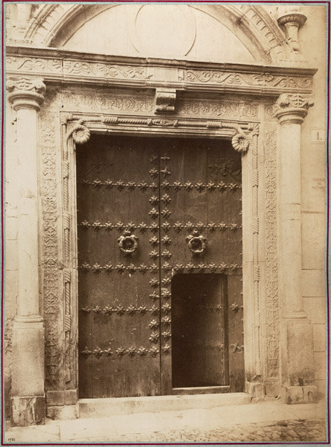 Door of the House of the Happy Banker, Toeldo, Spain