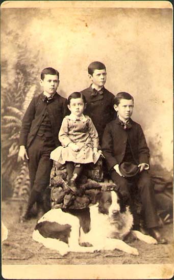 Anonymous - Brothers and Dog (Uncle Ed's Nephews)