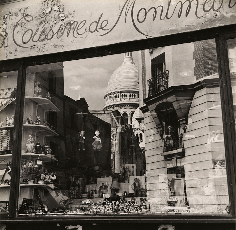 A Reflection of Sacré-Cœur in a Paris Toy Store Window