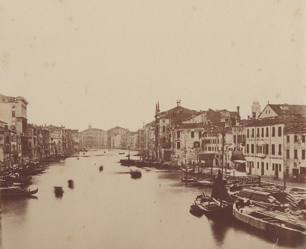 Francesco Bonaldi & Tarreghetta - Grand Canal (with Boats), Venice, Italy