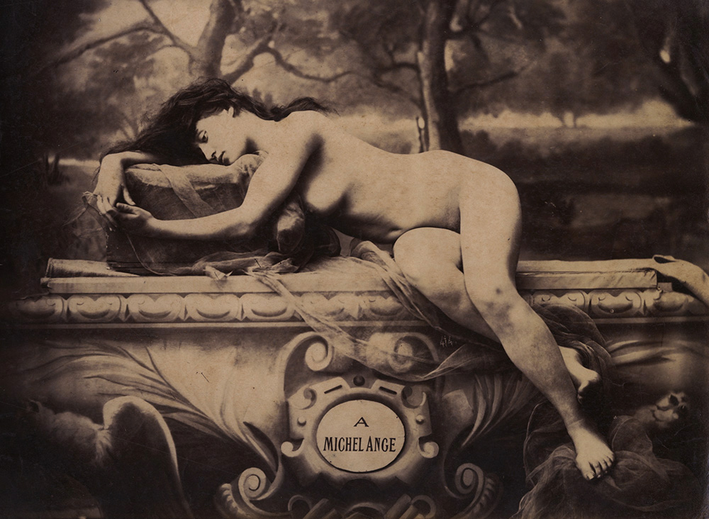 Gaudenzio or Guglielmo Marconi - To Michelangelo (Female Nude)