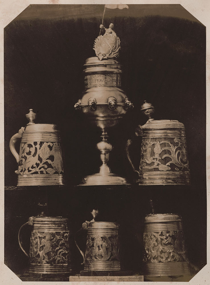 Ludwig Belitski - Pewter and Glass Containers
