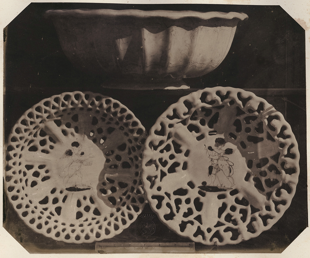 Ludwig Belitski - Three Early Tin Glaze Pottery Vessels, Two Pierced