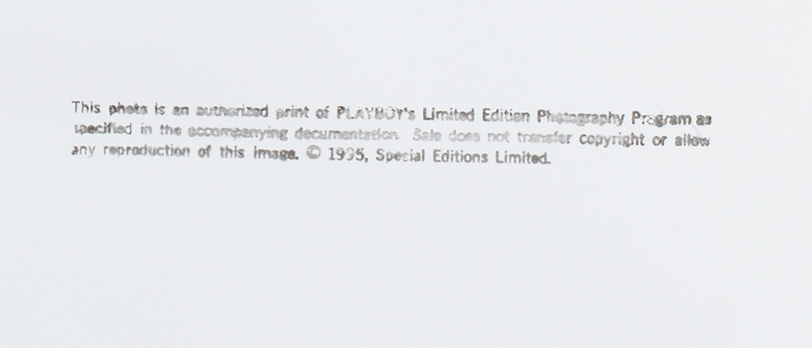 Shannon Tweed, Reclining Nude with Dog