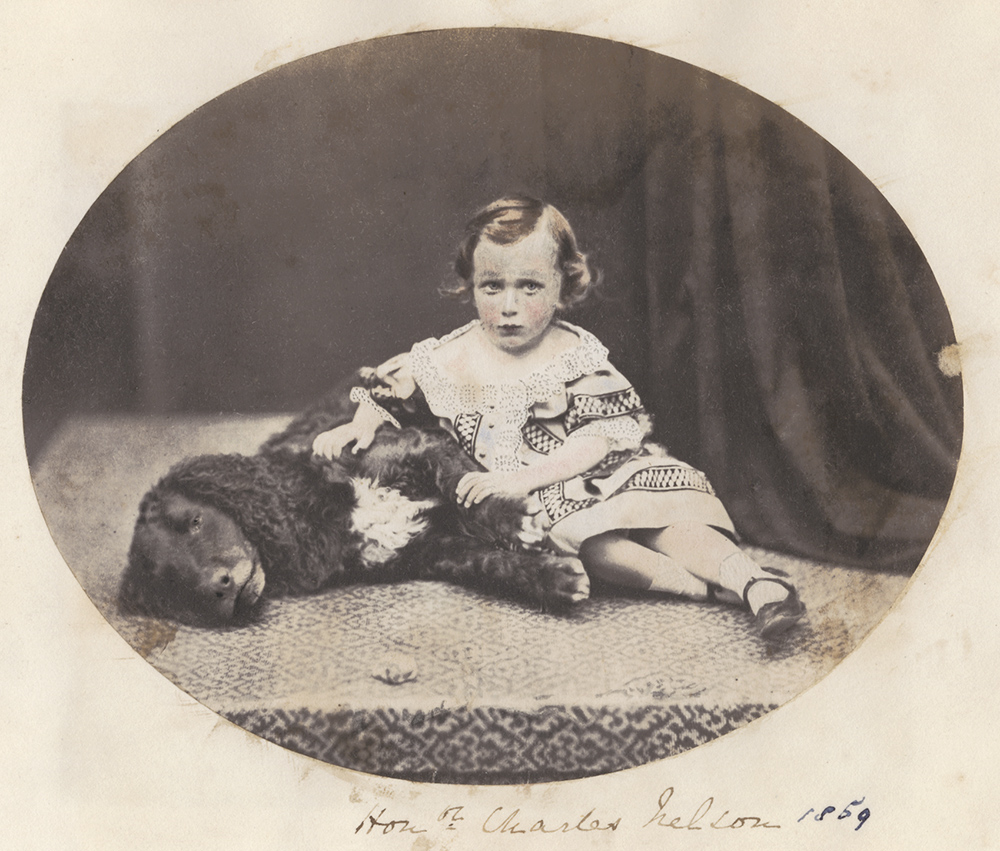 Anonymous - Two Photographs of the Nelson Children
