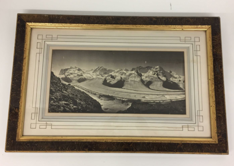 Adolphe Braun - Panorama of Alps Glacier