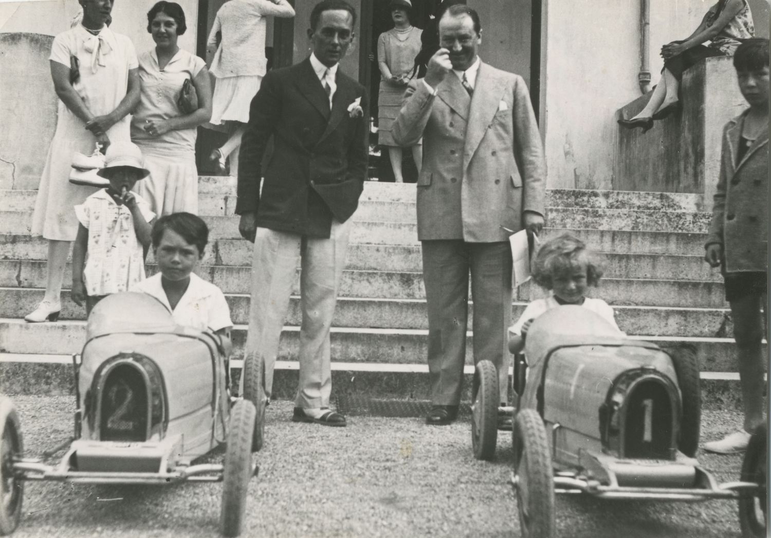 Jacques-Henri Lartigue - Ettore Bugatti et Ses Fils