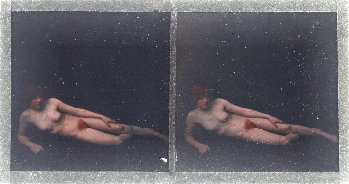 Anonymous - Reclining Female Nude with Red Hair